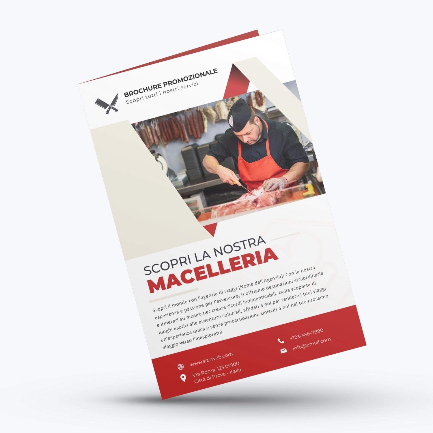 brochures per macellerie