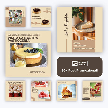 post per promuovere la tua pasticceria online